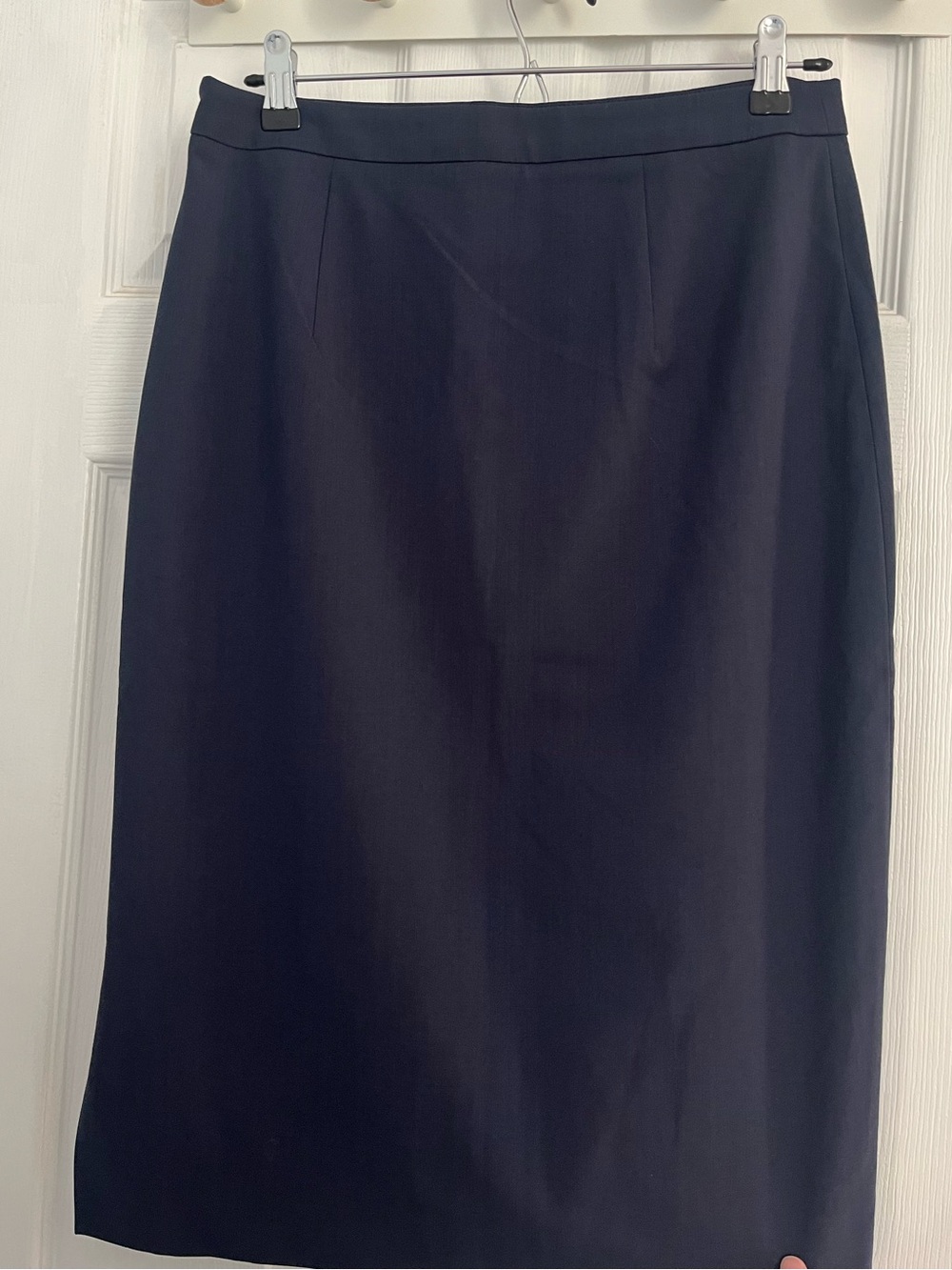 Banana Republic navy pencil skirt